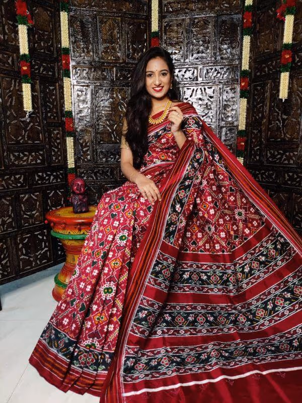 Pochampally saree manufacturer double ikat Telangana